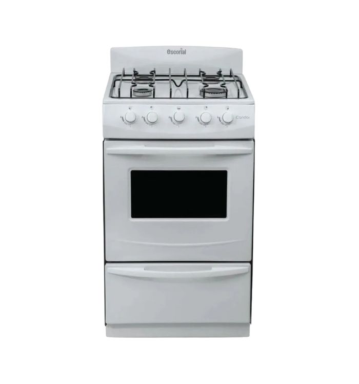 Cocina a Gas Escorial Candor S2 Color Blanco Gas Natural