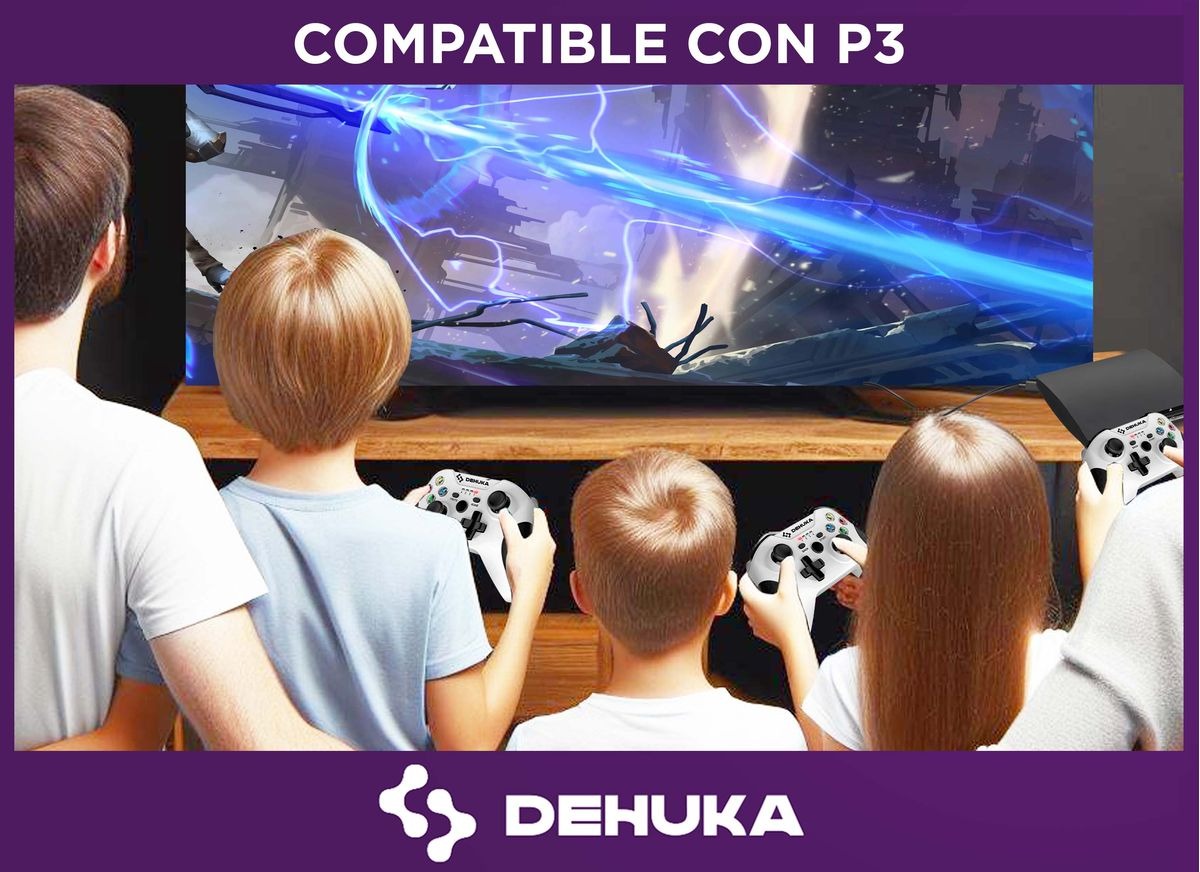 Joystick Compatible Con PC y PS3 Inalámbrico Dehuka