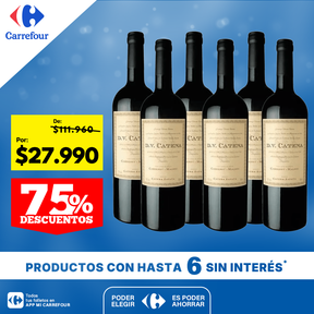 Vino Dv Catena Cabernet Malbec X 750ml Pack X6