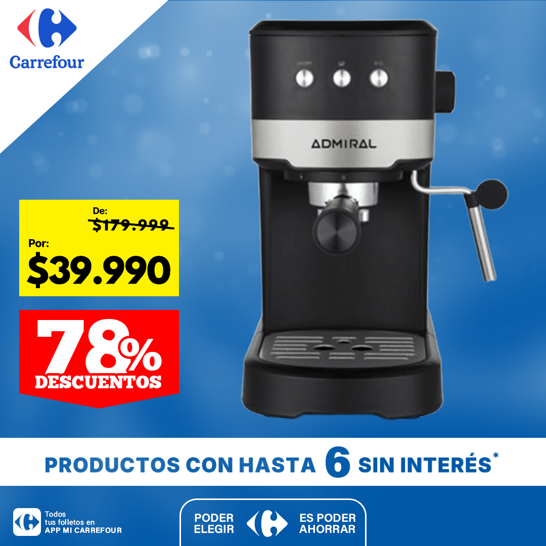 Cafetera Admiral Express AD-CE8502
