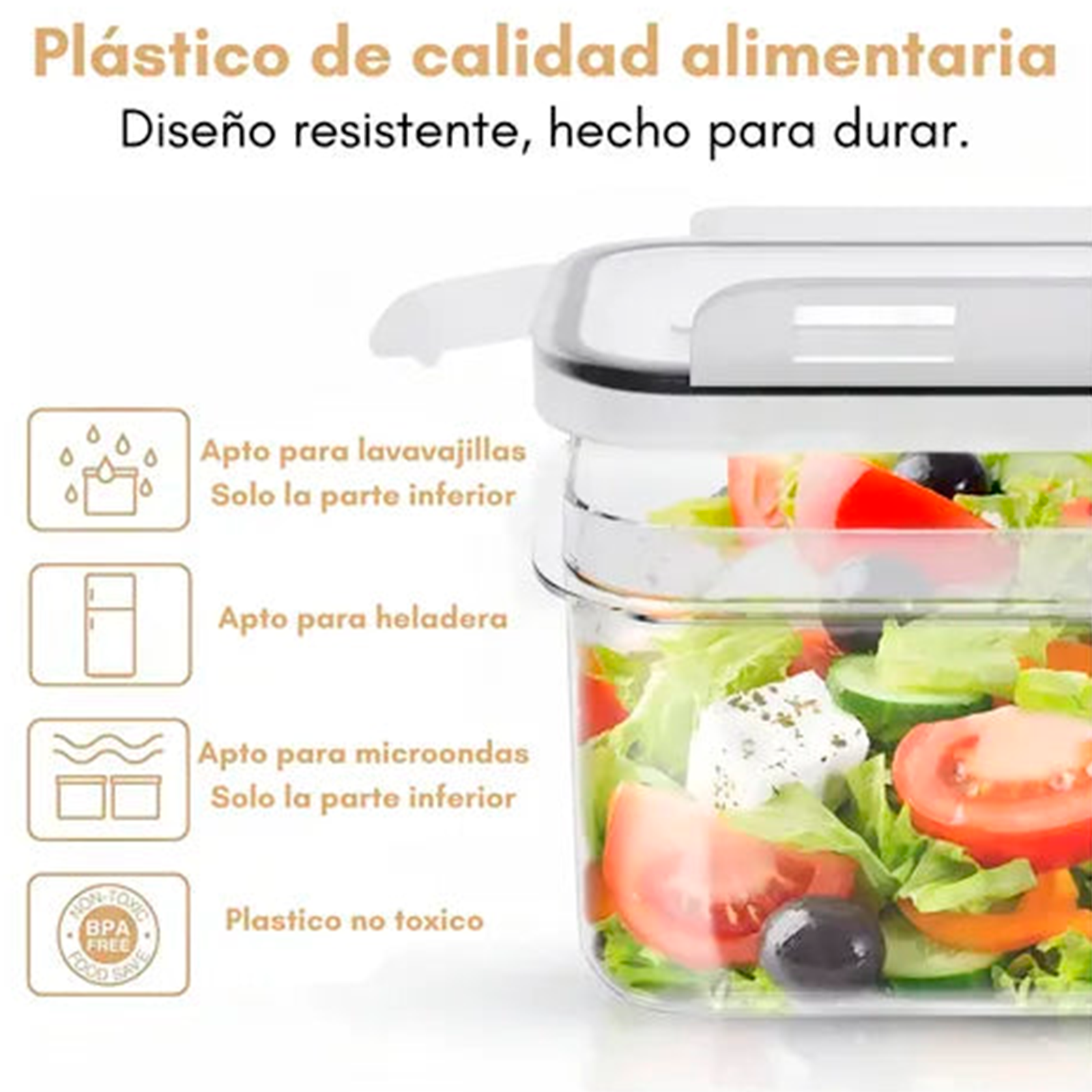 Kit x28 Contenedores Herméticos de Almacenamiento