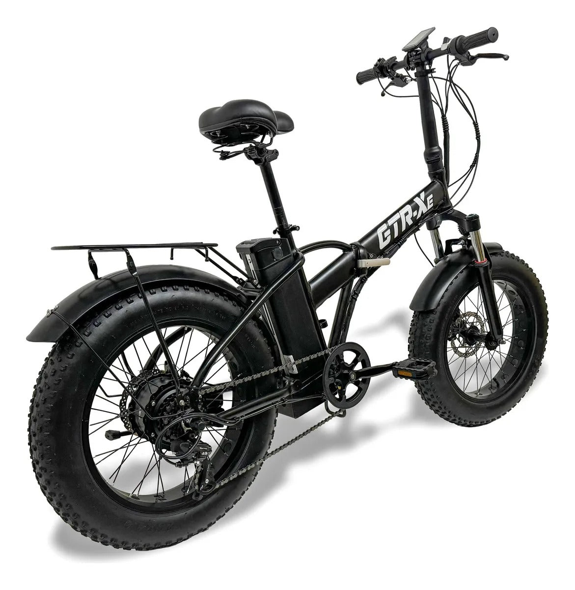 Bici Plegable TK Eléctrica 500W Aro 20 Fat Batería Litio 36V 10,4Ah